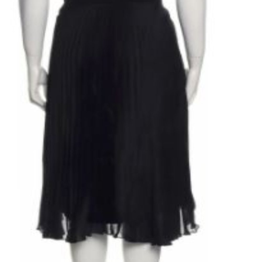 RALPH LAUREN BLACK LABEL Silk Midi Length Dress - Picture 4 of 4